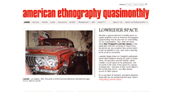 Desktop Screenshot of americanethnography.com