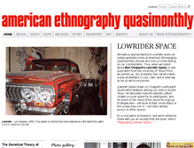 Tablet Screenshot of americanethnography.com